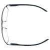Incredible Bargains The Lincoln Rectangular Reading Glasses, Rectangle Metal Frame