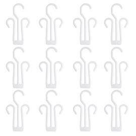 CM Cosmos Pack of 12 Plastic Slippers Leather Shoes Drying Hanging Shoe Rack