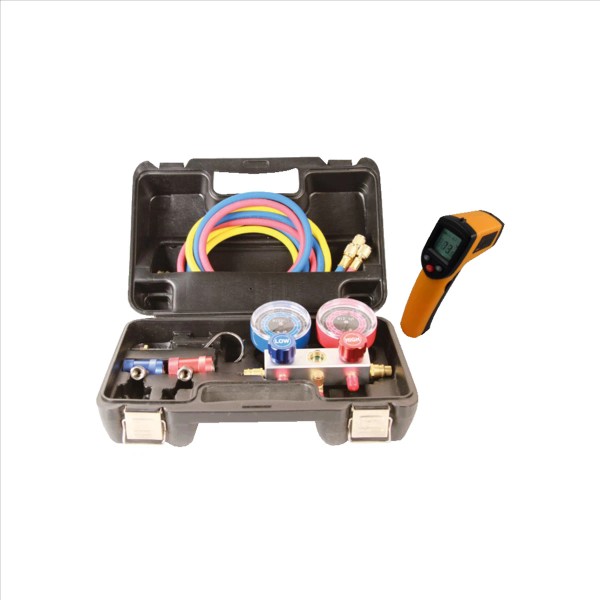 FJC R1234yf Manifold set with FREE Thermometer