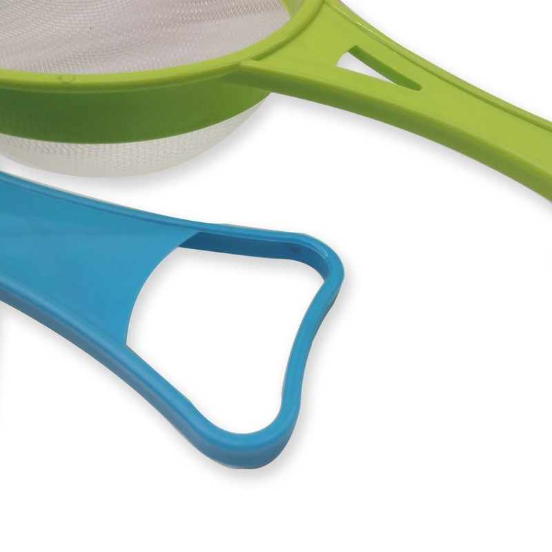 4Pcs Plastic Mesh Strainer Colander Set, Food Soy Milk Flour