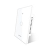 Smart Touch Wall Light Switch with Matter, Tempered-Glass Panel, Neutral