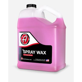 Adam's Polishes Spray Wax Gallon - Premium Infused Carnauba Car Wax Spray For Shine, Polish & Top Coat Paint Protection | Car Wash Enhancer & Clay Bar Lubricant | Car Boat Motorcycle RV Detailing