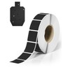 1500 PCS 1-Inch Black Target Stickers and Pasters for Shooting