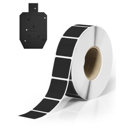 1500 PCS 1-Inch Black Target Stickers and Pasters for Shooting Practice, Adhesive Markers for Shooting Range Targets