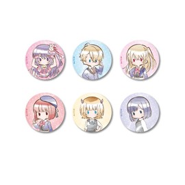 Tapioca TV Anime Pressed Child Retro Chikku Can Badge Box of 6