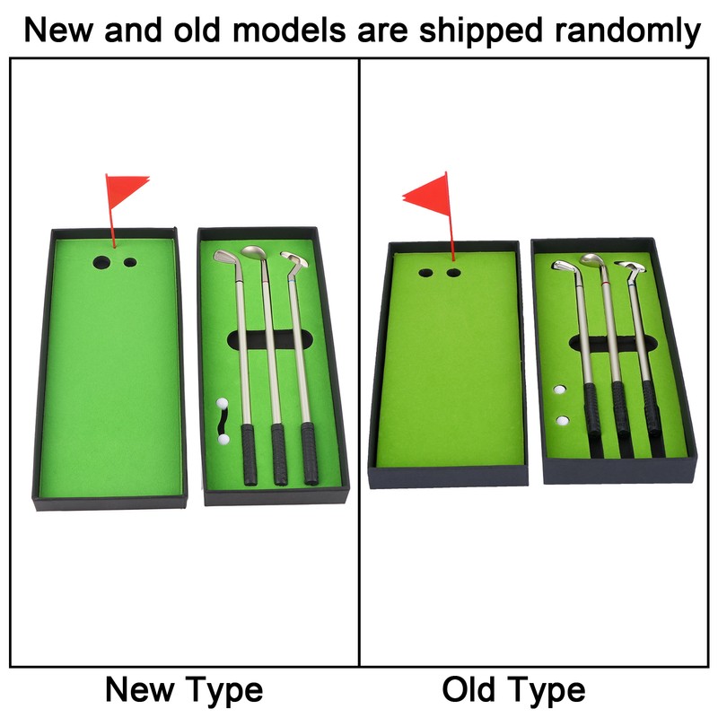 3PCS Mini Golf Clubs Ball point Pen Set with Balls