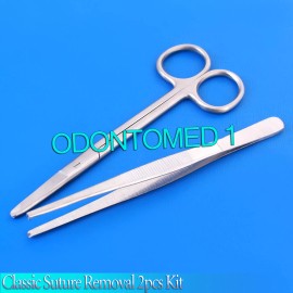 ODM Classic Suture Removal 2 pcs Kit Surgical Instruments New