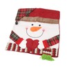 Xmas Dinner Chair Back Covers Easy To Install Soft Anti