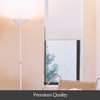Brightech SkyLite LED Floor lamp, Torchiere Super Bright Floor Lamp