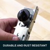 Summit DOORWARE Mortise Cylinder Hook Bolt with Keys | Adam
