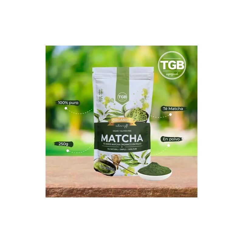 Té Matcha 100 Puro Premium Orgánico 500 Gramos