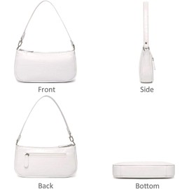 Camilife Retro Umhängetasche Tasche,90er Jahre Umhängetasche Damen,mit schickem Krokoprägung-Druck Crossbody Tasche,Damen Schultertasche,Frau Vintage Shoulder Crossbody Handtasche