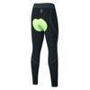 Women's Thermal Fleece Cycling Pants Padded Cold Weather Compression Bike