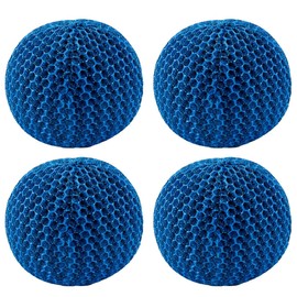 Orivin 4 Pcs Hot Tub Foam Absorber Pool Foam Eliminating Balls Reusable Oil Absorbing Sponge for Swimming Pools