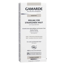 GAMARDE Bio-Kosmetik: Peeling für strahlende Haut I Peeling ohne Mikroplastik I Sanftes Gesichtspeeling I Vegane Peeling-Maske Gesicht I Exfoliate Face Scrub I Haut-Peeling für Frauen & Männer I 40 ml