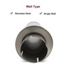 DILENBLE 4" Inlet/Outlet Diesel Muffler Exhaust - 7x24" Body, 30"