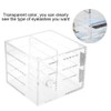 8 Layers False Eyelash Extension Carry Case Transparent Acrylic Storage