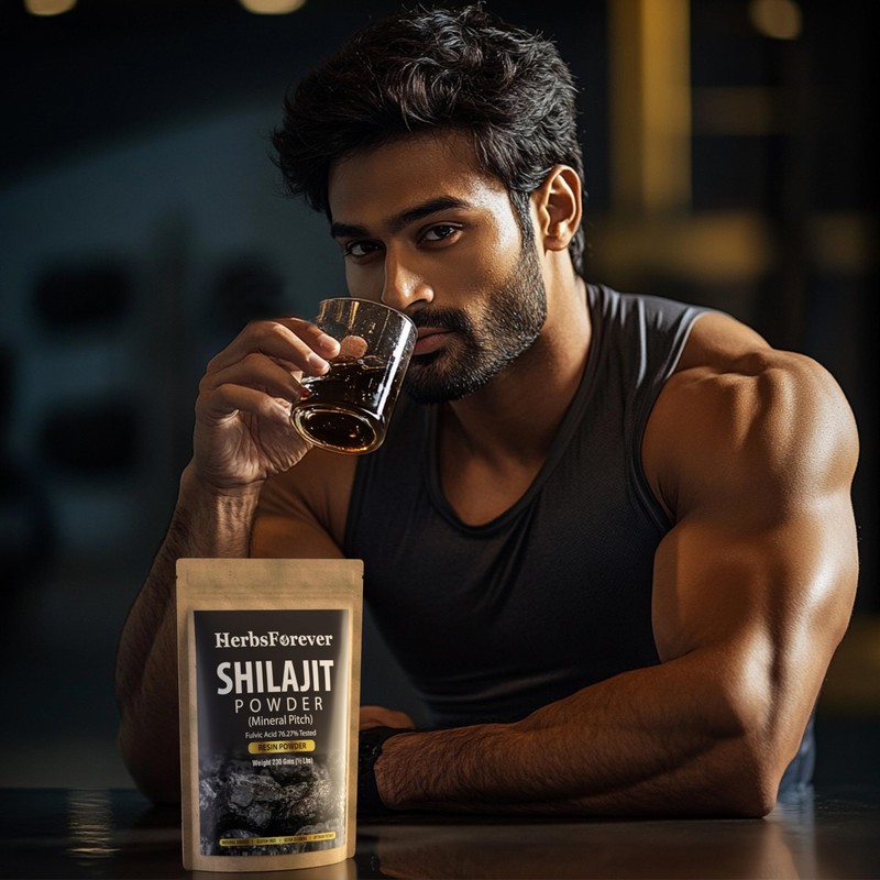 Herbsforever Shilajit Powder Mineral Pitch Antioxidant General Wellness Concentrated Extract