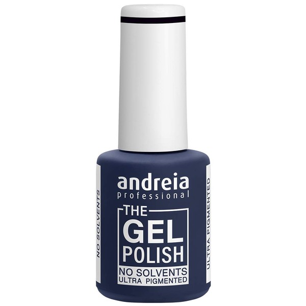 Andreia Professional - The Gel Polish - Gel-Nagellack, Lösungsmittel und Geruchsfrei - Farbe G42 Schwarz