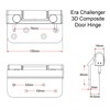 Era Challenger 3D Composite Door Rebate Butt Hinge White