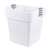 Eagrye 2 Bushel/70 L Large Ultra Square Laundry Basket, Plastic