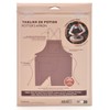 COROT Tablier de Potier Pottery Apron, Brown, One Size, brown