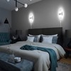 TRLIFE Wall Sconce Plug in, Modern Wall Sconce 12W Wall