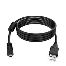 5.9 Feet Replacement UC-E6 USB Cable Camera Date Transfer Charger Cord Compatible with Nikon Digital Camera SLR DSLR D3200 D3300 D750 D5300 D7200 Coolpix L340 L32 A10 P520 P510 P500 S9200 S6300 & More