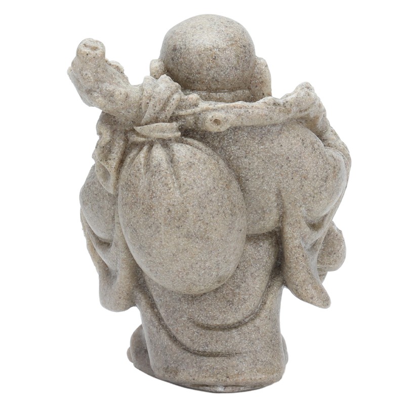 Buddha Statue Resin Mini 8cm Maitreya Laughing Buddha Figurine for