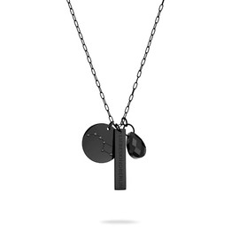 Liebeskind Berlin LJ-1538-N-45 Necklace IP Black, Stainless Steel, No Gemstone