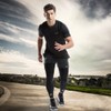 Kuangmi Compression Full Leg Sleeves for Cycling, Basketball, Sport Supports