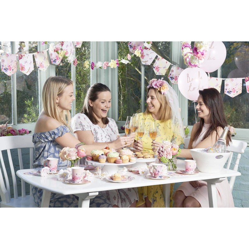 Blossom Girls Floral Headband & Veil