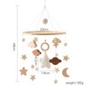 GLITZFAS Baby Bed Mobile Baby Wind Chime, Mobile Baby Wooden