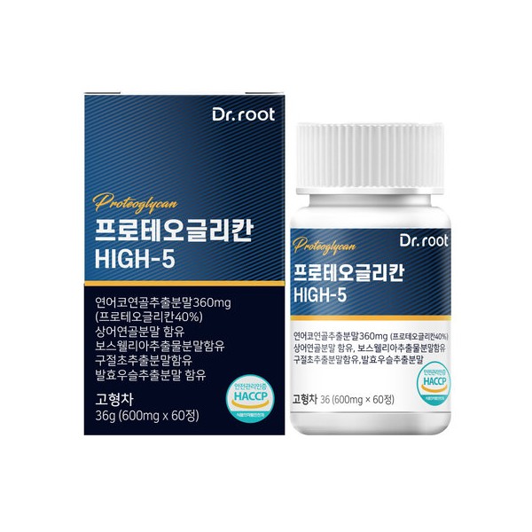 Proteoglycan HIGH-5 salmon nose extract tablets 1 box 600mg 60