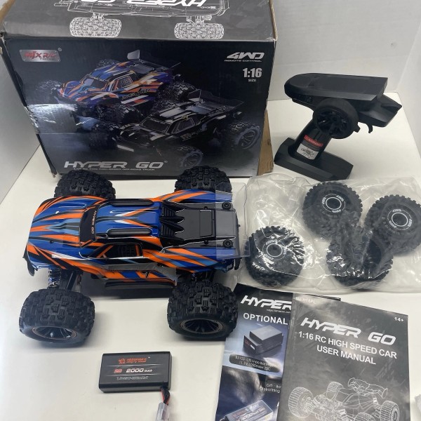 HYPER GO H16DR Multicolor 1:16 Scale 4WD Off-road Truck Motor