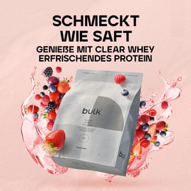 Bulk Clear Whey Isolate Powder, Protein Powder, Summer Fruits, 500 g