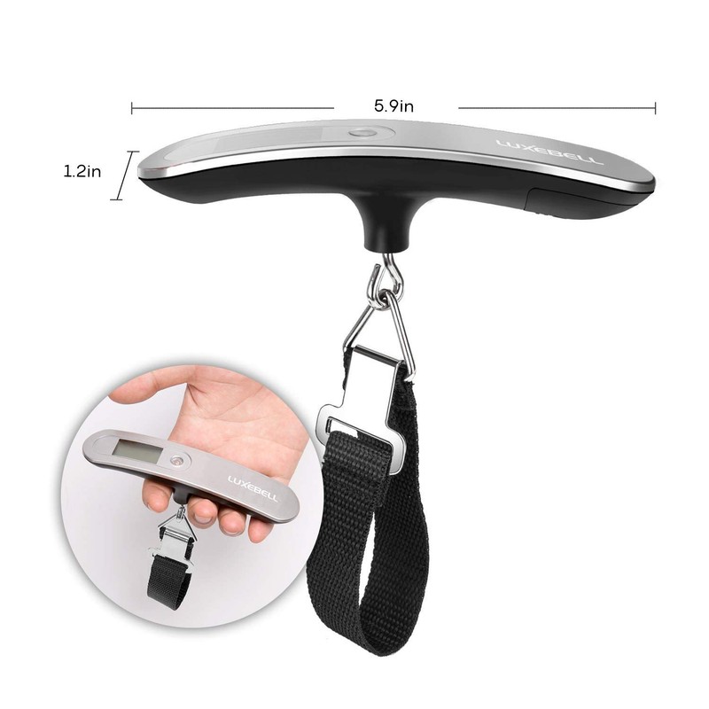 Digital Luggage Scale Gift for Traveler Suitcase Handheld Weight Scale