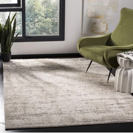 Safavieh Spirit Collection SPR126E Modern Abstract Area Rug, 5'3" x 7'6", Taupe / Ivory