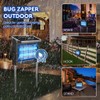 Solar Bug Zapper Outdoor, PhatroyYee Mosquito Zapper 4500V, Waterproof Portable