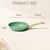Innerwell Nonstick Frying Pan Skillet, 8 Inch Non Stick Egg