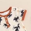 Toddler Baby Boy Girls Farm Clothes Western Farm Animals Chicken/Cow