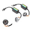 2pcs 1157 LED Decoder 5W 12-24V Load Resistor Flash Warning