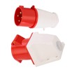 Luatoxry 4 Pin Industrial Connector, 32A Industry Connectors, AC380V‑415V Industrial