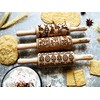 Easter Set of 3 Children's Rolling Pins for Homemade Pastries