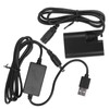 LPE6 Dummy Battery DC Coupler Power Adapter with USB Drive