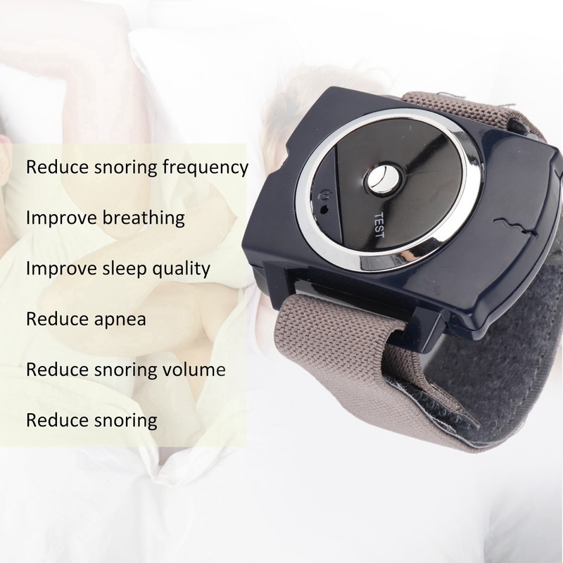 Intelligent Snoring Wristband Prevent Snoring Improve Sleep Electronic Impulse Snore