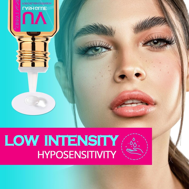 Eyelash Extension UV Eyelash Glue 1 Sec Quick Dry Strong