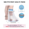 Pinafresa Waterproof Shower Foot Cover for Adults, Foot Cast Covers