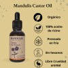 Mandulis Aceite De Ricino Castor Oil 50ml Orgánico Pestañas/Cejas