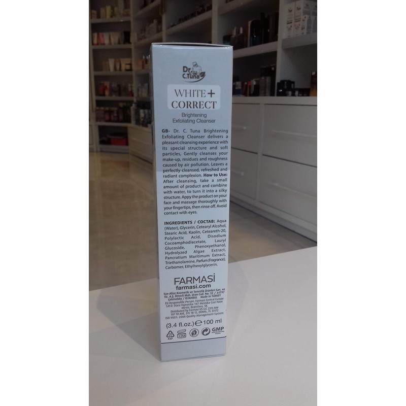 Dr C Tuna White Correct Brightening Exfolianting Cleanser 100 ml